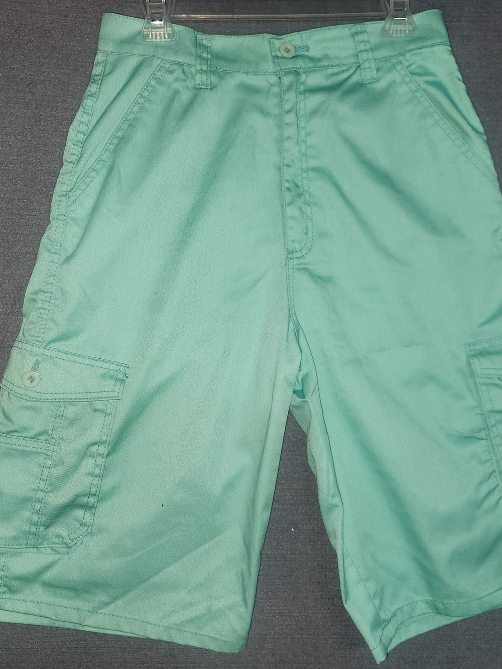 Chams Mint Green Cargo Shorts #350